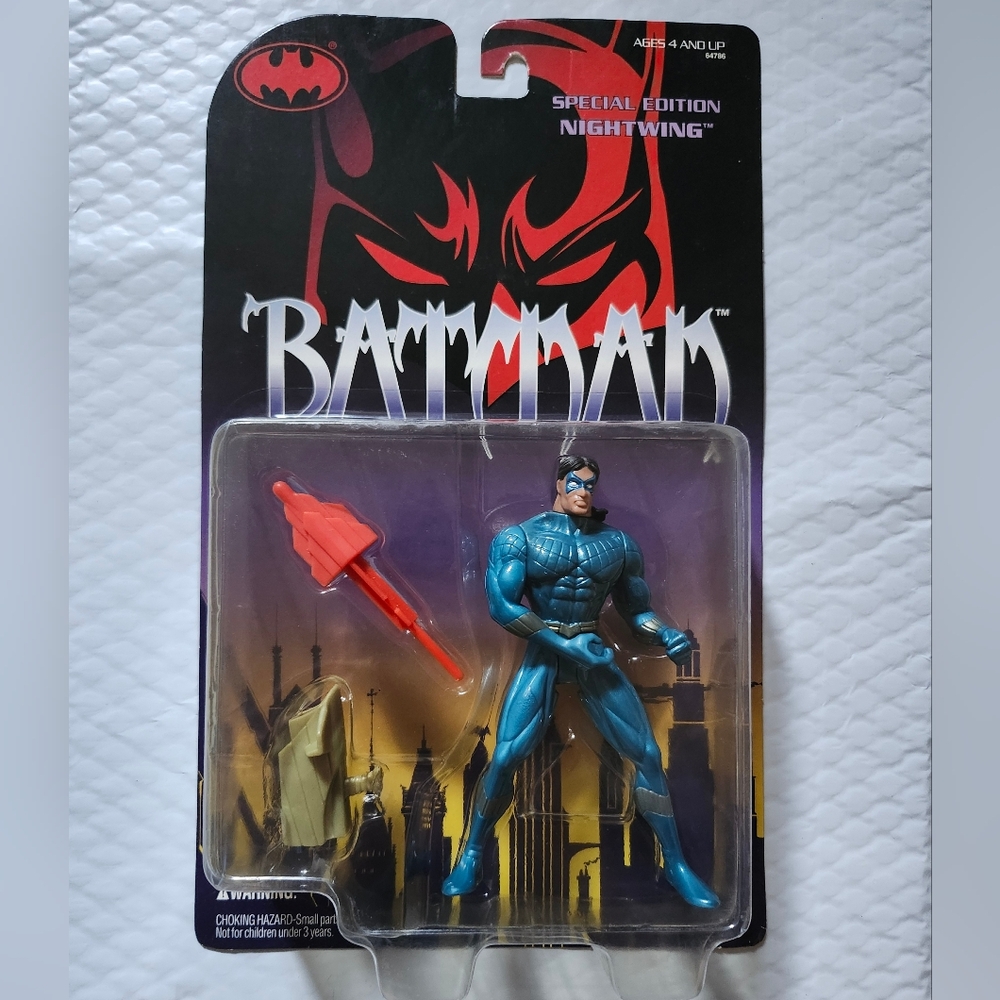 1995 Nightwing Kenner Batman Special Edition Action Figure NWT